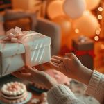shooting photo cadeau d'anniversaire